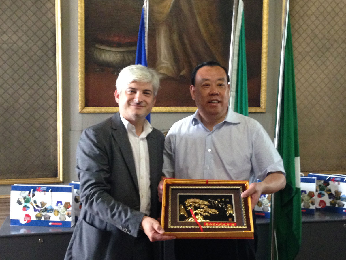 DELEGAZIONE CINESE IN PROVINCIA DI MANTOVA